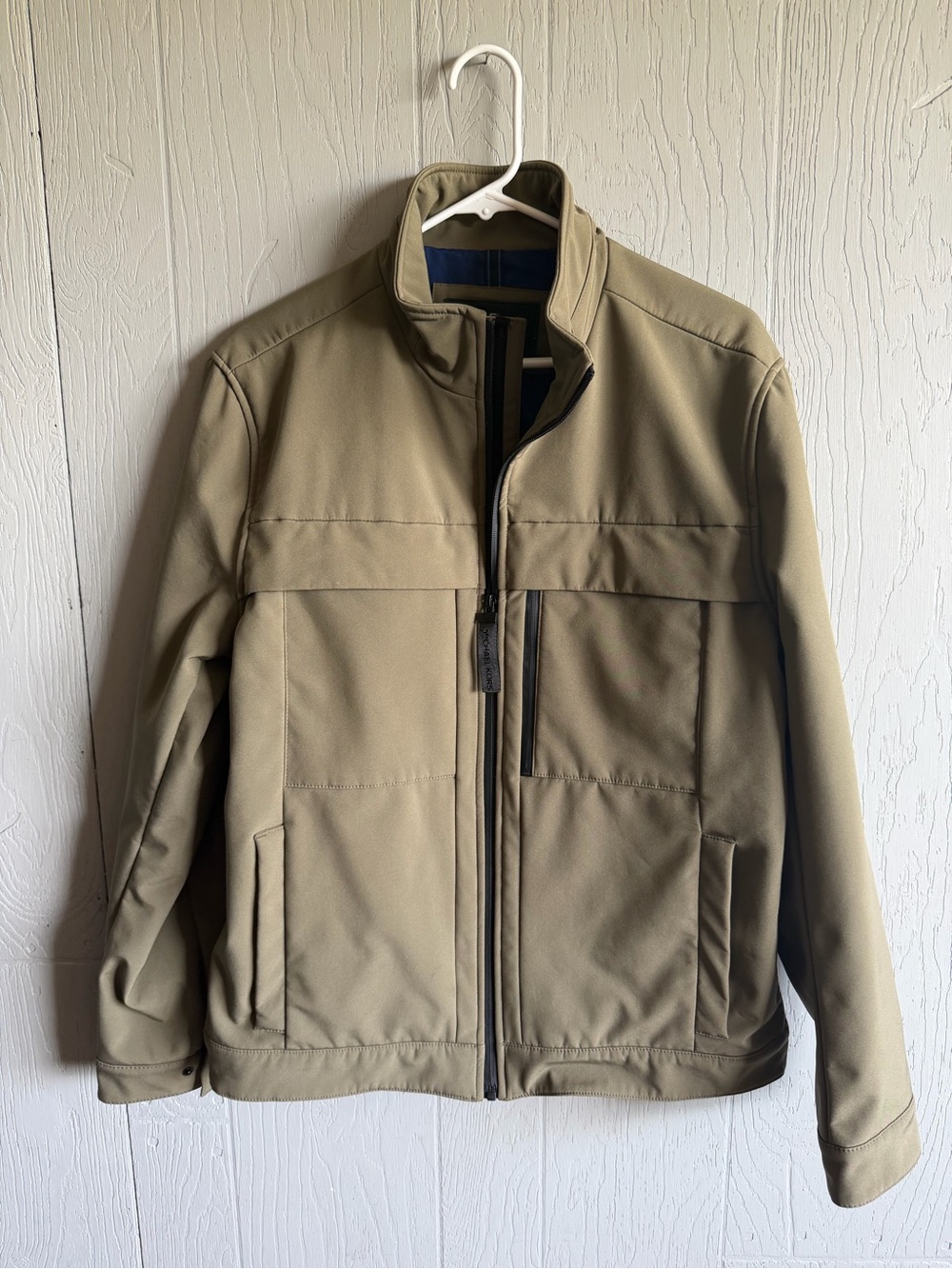 Michael Kors Tan Lightweight Jacket